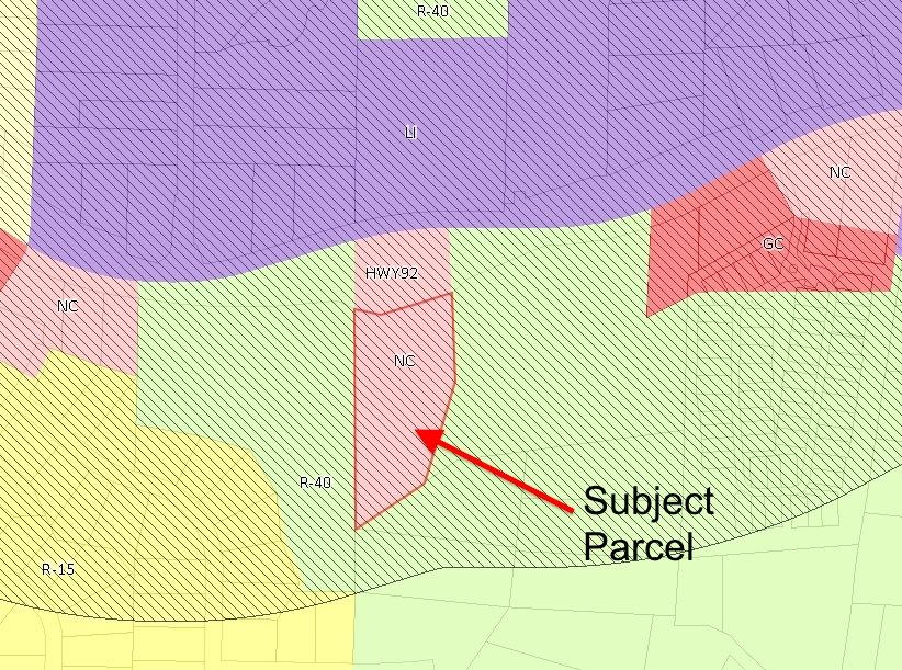 Hwy 92, commercial development, woodstock land, cherokee county land